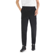 探拓（TECTOP） 工装裤男秋冬季防风保暖户外服装休闲裤男装多口袋耐磨裤子 男黑 XL