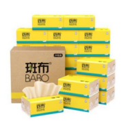 88VIP、概率券：BABO 斑布 抽纸 3层90抽24包（135mm*200mm）
