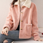 JEANSWEST 真维斯 女士摇粒绒外套 JY-14-222786 三色