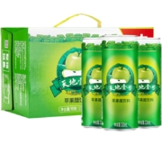 天地壹号苹果醋饮料330ml*15罐整箱电商版 0脂肪0蔗糖 酸爽解腻