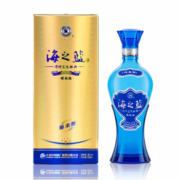 YANGHE 洋河 海之蓝 蓝色经典 旗舰版 42%vol 浓香型白酒 520ml 单瓶装*5