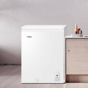 海尔(Haier)103升家用卧式冰柜冷柜小冰箱 减霜80% BC/BD-103HTD