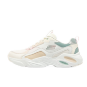斯凯奇（Skechers）女子时尚缓震舒适潮流运动休闲老爹鞋149921 自然色/多彩色 36