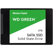 西部数据（WD) 2T SSD固态硬盘 SATA3.0 Green系列 家用普及版 高速 低耗能 大容量