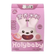 好立美婴儿米粉婴幼儿6个月高铁米糊原味营养宝宝辅食180g/盒