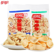京东特价app：盼盼家庭号薯片虾条超大包盼盼家庭号虾条烤肉味100g*1袋
