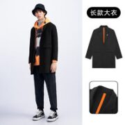 GXG 男士中长款毛呢大衣 GY126074ECPS