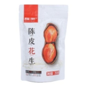 谁果陈皮花生特产正宗广东新会江门陈皮花生米带壳水煮晒干旗舰店