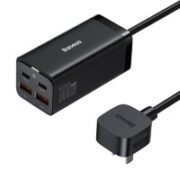 BASEUS 倍思 CCDK100UC 氮化镓充电器 双USB-A/双Type-C 100W 黑色