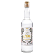 金门高粱  双龙系列白金龙 清香型 白酒58度 600ml 单盒瓶装  【年货送礼】