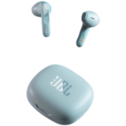 JBL WAVE FLEX//W300TWS真无线蓝牙耳机半入耳式麦克风通话降噪运动音乐耳机苹果耳麦 升级款WAVE FLEX薄荷绿 环境感知支持APP