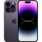Apple iPhone 14 Pro (A2892) 128GB 暗紫色 支持移动联通电信5G 双卡双待手机