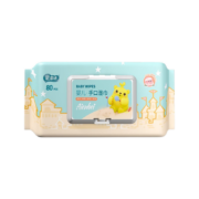 京东特价app、需抢券：爱恩倍 婴儿手口湿巾 80片*3包
