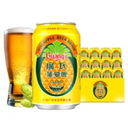 广氏菠萝啤330ml*24罐量版装果啤麦芽菠萝味水果饮料整箱