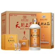 天朝上品 贵人酒 绵柔酱香型白酒 53度 500ml*6瓶