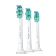 飞利浦(PHILIPS) 电动牙刷头 基础洁净 3支装HX6013 适配HX6730/6512/6511/3216/6972