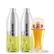雪花鲜酿原浆 啤酒扎啤  高浓度13.5P  1L*2瓶