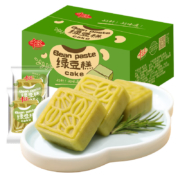 京东特价版、需用劵:千丝 绿豆糕整箱 435g