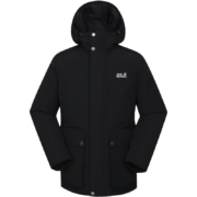 JackWolfskin狼爪羽绒服男秋冬新品户外休闲保暖550蓬鹅绒外套5219032 5219032-6000/黑色 S 175/96A