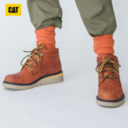 CAT 卡特 jacks mid 女士真皮工装靴马丁靴 2色