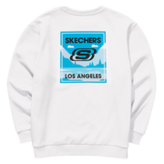 斯凯奇（Skechers）秋冬加绒保暖男女同款休闲套头运动卫衣时尚百搭舒适圆领L420U279 焦糖布丁黄 M