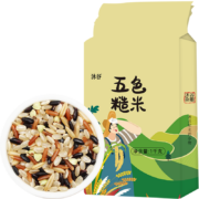 需抢券、京东特价APP：沐谷 五色糙米 1kg/袋+凑单品