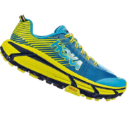 HOKA ONE ONE男鞋马法特竞技版2越野跑步鞋EVO Mafate2减震耐磨 亮蓝绿/橘色 44.5/285mm