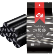 超强承重！e洁 平口型加厚垃圾袋 45*50cm 共150只