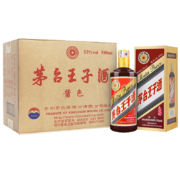 茅台 茅台王子酒 王子酱色 酱香型白酒 53度 500ml*6瓶 整箱装 贵州茅台酒股份有限公司出品