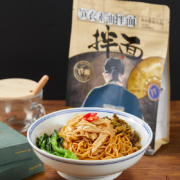 门店同款，和府捞面 笋衣素油拌面 236g*6袋