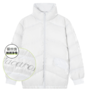 Semir 森马 女士刺绣羽绒服 10D9721113037