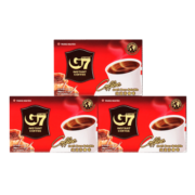 G7 中原美式萃取速溶纯黑咖啡0蔗糖0脂燃减低脂卡健身30g*3盒(45包)