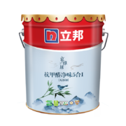 PLUS会员、需抢券：立邦 抗甲醛净味5合1乳胶漆 18L