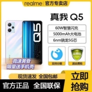 【256GB大内存】realme真我Q5充5000mAh大电池5G学生手机