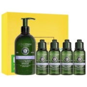 概率券、限区域、88VIP：L'OCCITANE 欧舒丹 5合1草本菁纯平衡洗发水 500ml+75ml*4+凑单