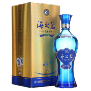 概率券：YANGHE 洋河 海之蓝 蓝色经典 42%vol 浓香型白酒 520ml 单瓶装