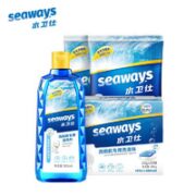 seaways 水卫仕 洗碗机清洁套装（洗碗块20g*30块+漂洗剂500ml+洗碗盐500g*2袋）