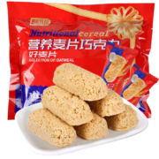 再降价、京喜APP、有券的上：比比赞 燕麦巧克力 500g
