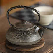 Ikenaga Iron Works 池永鉄工 南部铁器 松鹤铸铁茶壶 550ml