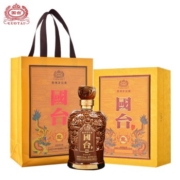 国台【过年送礼】龙酒 53度酱香型白酒 纯粮食酒 茅台镇高度酒水 500ml单瓶