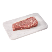 天谱乐食 深度熟成干腌谷饲250天安格斯西冷牛排180g   冷冻牛肉 调理