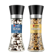 口味全 柠檬+海盐 带研磨瓶 128g+178g