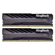京喜APP、需抢券：KINGBANK 金百达 黑爵系列 DDR4 3600MHz 台式机内存 32GB（16GBx2）马甲条 黑色