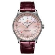 百年灵（BREITLING）百年灵航空计时腕表35mm 瑞士手表全自动机械女表镶钻石贝母气质手表A173951A1K1P1