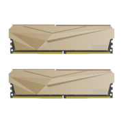 酷兽（CUSO）32GB(16Gx2)套装 DDR5  5200 台式机内存条 夜枭系列-金甲