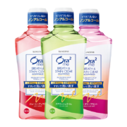 皓乐齿（Ora2）缤纷果味漱口水套装460ml*3支(鲜桃&青柠&苹果)净爽亮白 持久清新