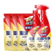 88VIP：威王 油烟机清洁剂去污剂 500g*2瓶+420g*3袋