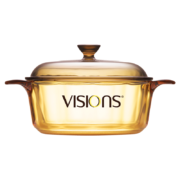 康宁（VISIONS）1.25L小汤锅奶锅宝宝辅食锅玻璃锅炖锅煮锅 VS-12