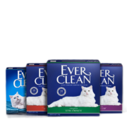 铂钻EverClean猫砂25磅 膨润土无尘活性炭除臭猫砂11.3kg 蓝标双重除臭猫砂25磅11.3kg