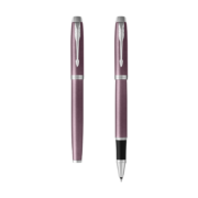 派克（PARKER）签字笔 宝珠笔 商务办公送礼 男女生日礼物 学生练字 IM系列丁香紫白夹